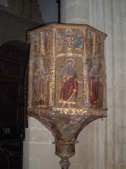 Preekstoel in Kathedraal, Baeza