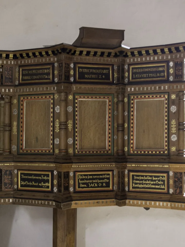 Pulpit at Baelum kirke, Baelum