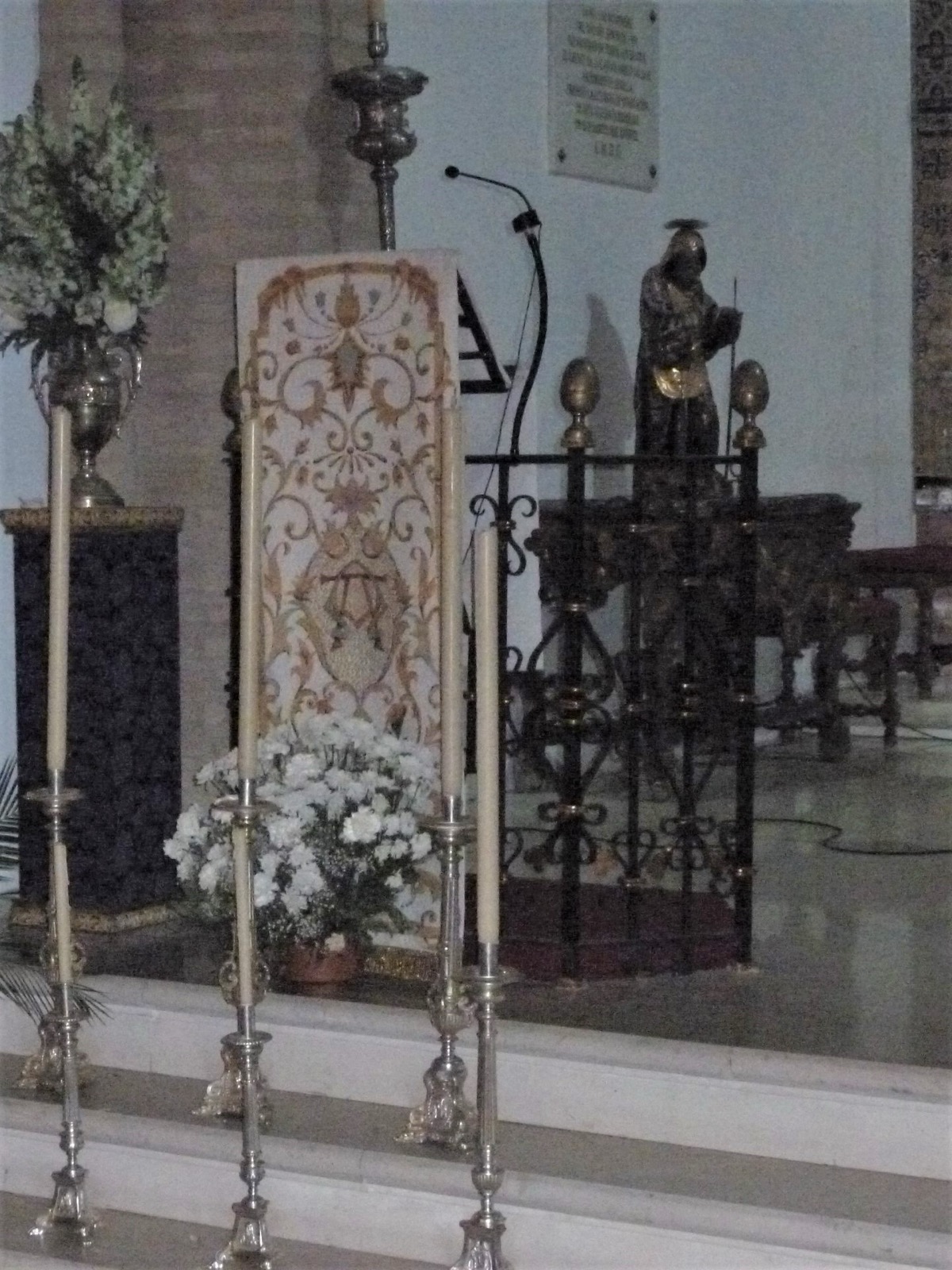 Pulpit at Iglesia de San Bartolome, Carmona