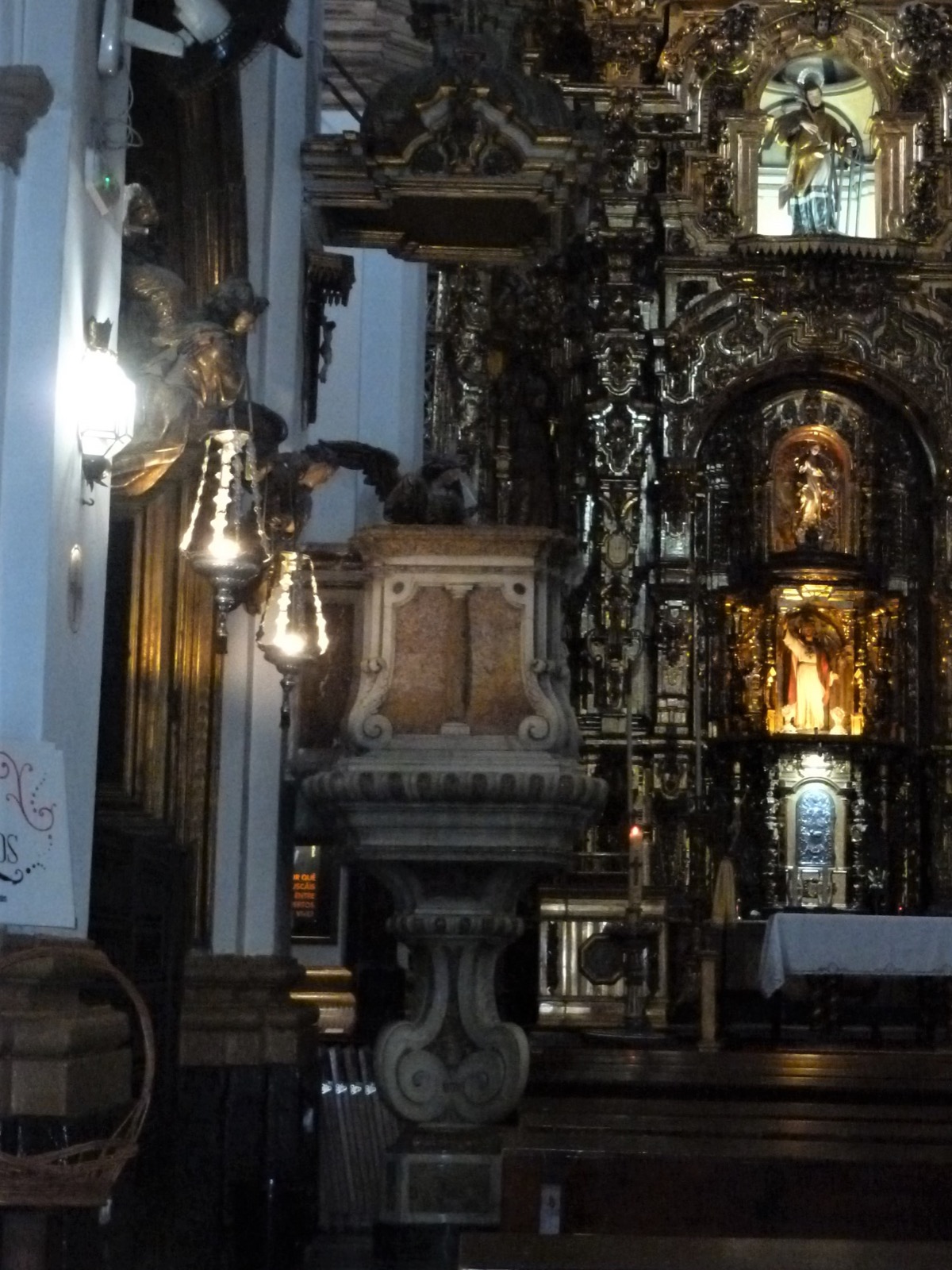 Pulpit at San Lorenzo Matir, Cadiz