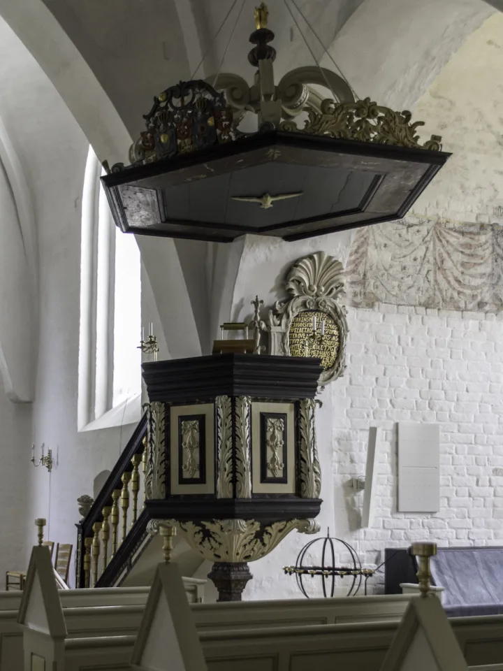 Preekstoel in Nibe Kirke, Nibe
