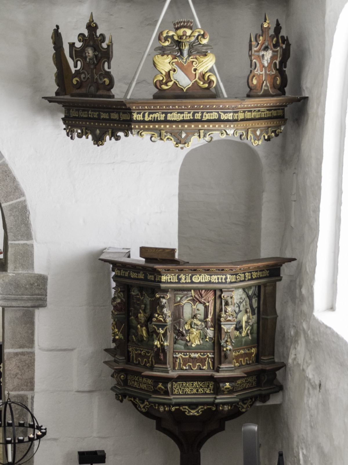 Pulpit at Norholm Kirke, Norholm