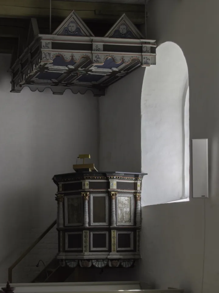 Pulpit at Understed Kirke, Understed