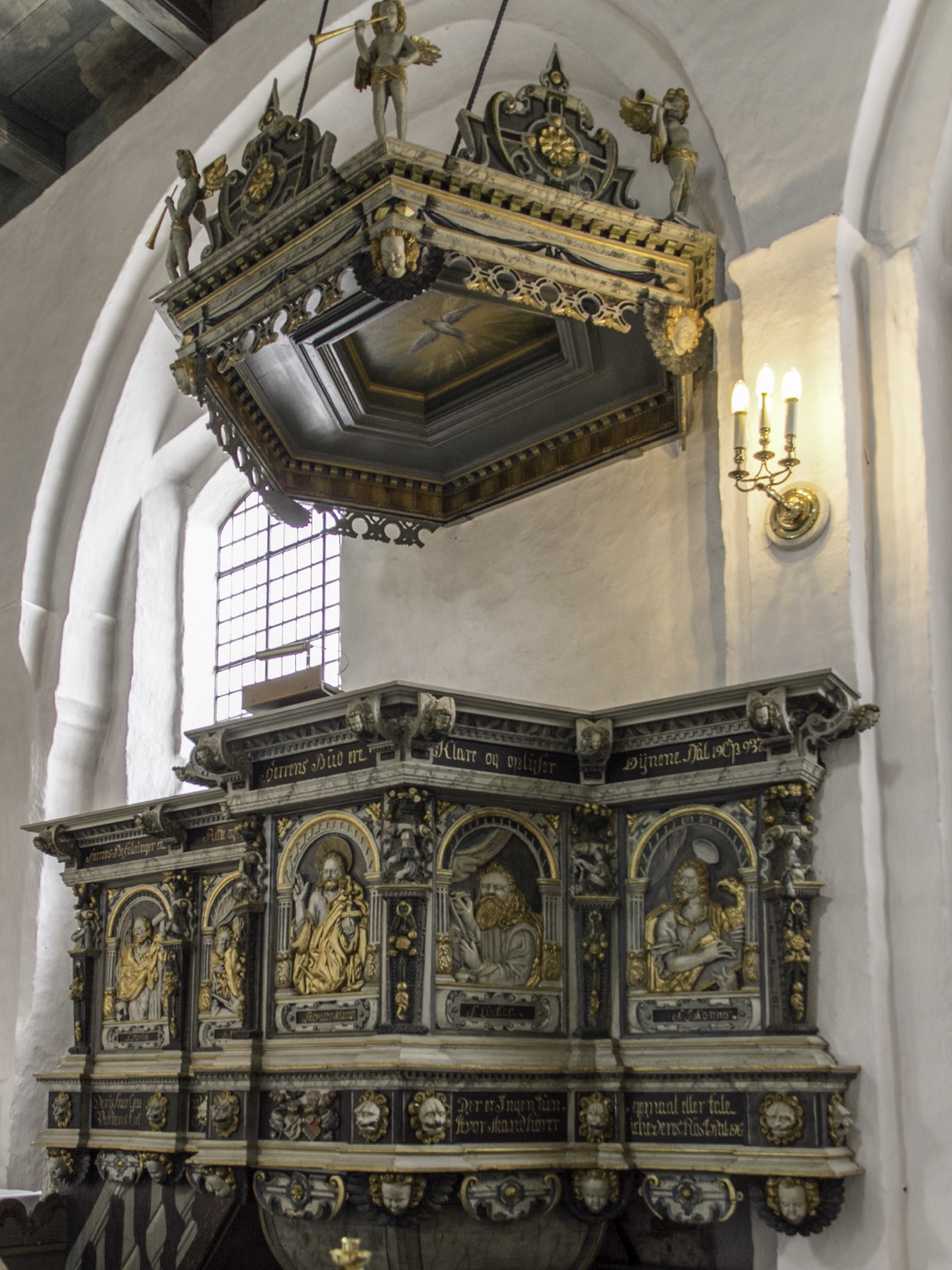 Pulpit at Asmild Kirke, Viborg