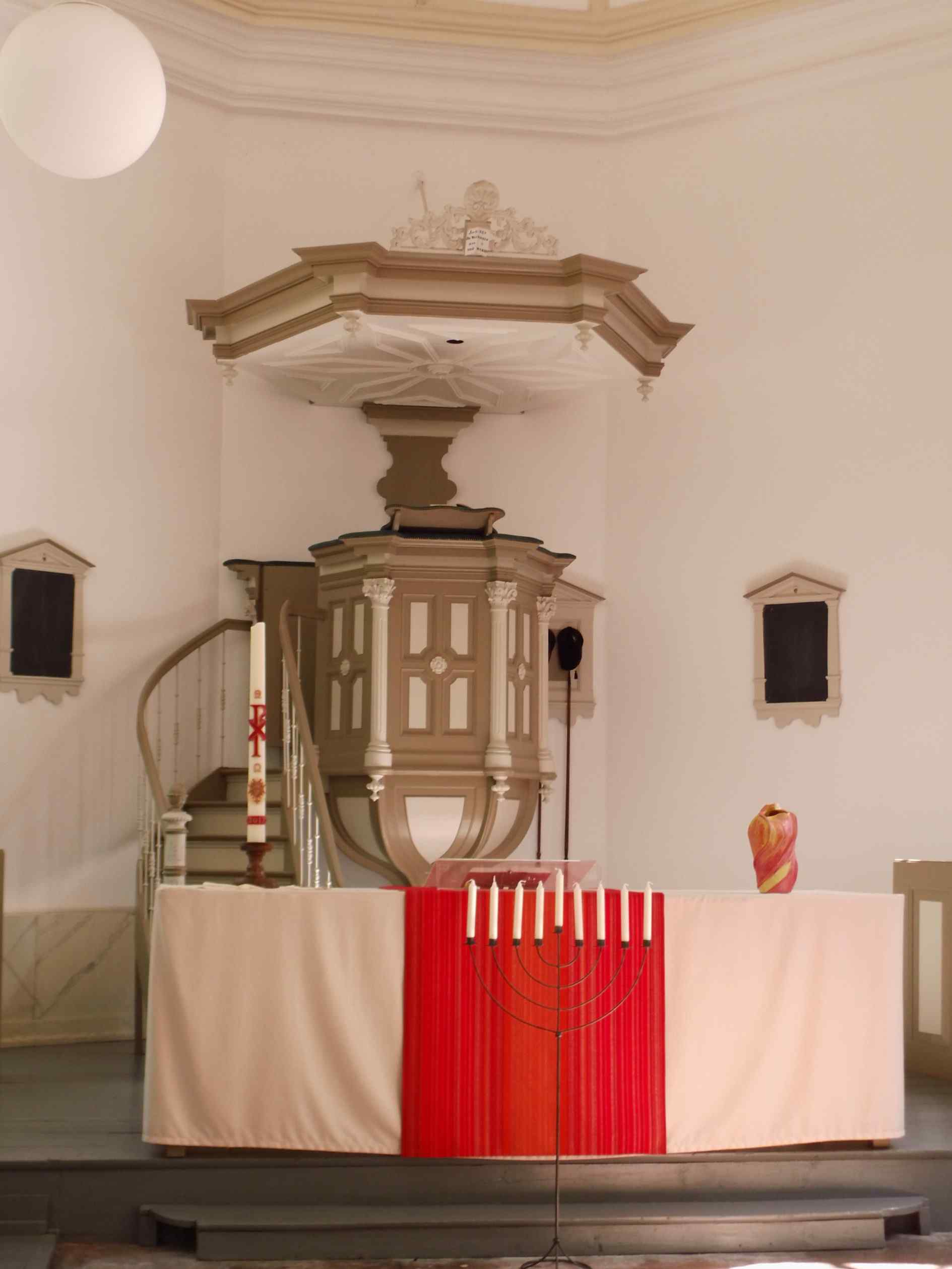 Preekstoel in Ned.Hervormde kerk, Skingen