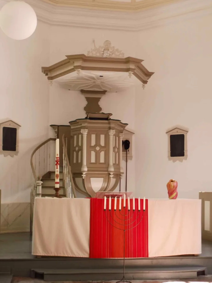 Preekstoel in Ned.Hervormde kerk, Skingen