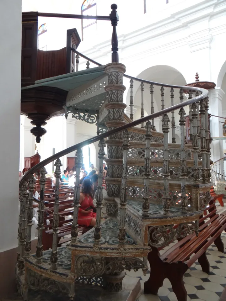 Preekstoel in Church of the Holy Trinity, Trinidad