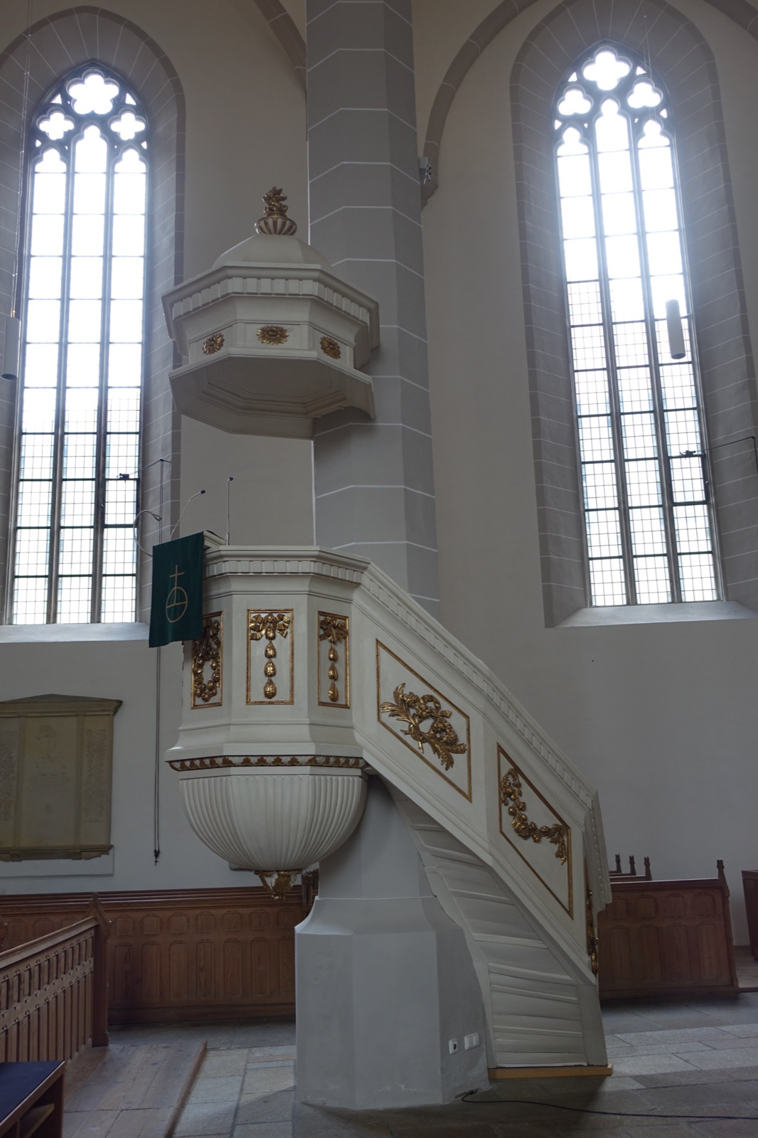 Pulpit at St Petri Kirche, Bautzen