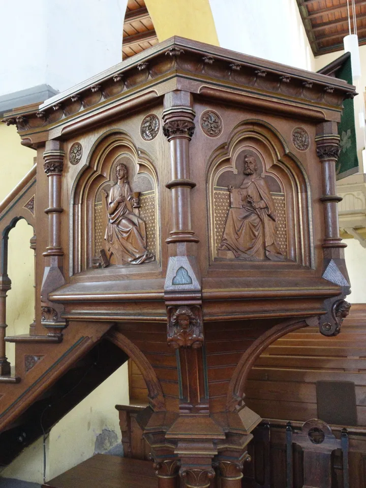Preekstoel in St Sylvestri, Wernigerode