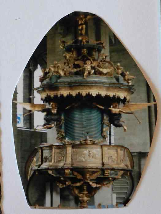Preekstoel in Domkerk, Linköping