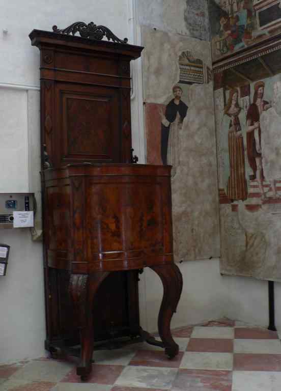 Preekstoel in Duomo di Santa Maria, Montagnana
