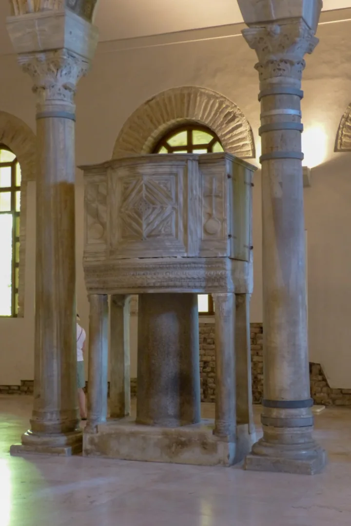 Pulpit at St Apollinare Nuovo, Ravenna