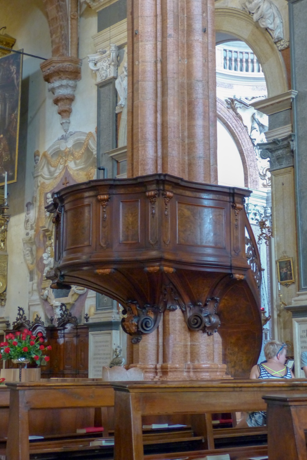 Preekstoel in La Cattedrale di Verona, Verona