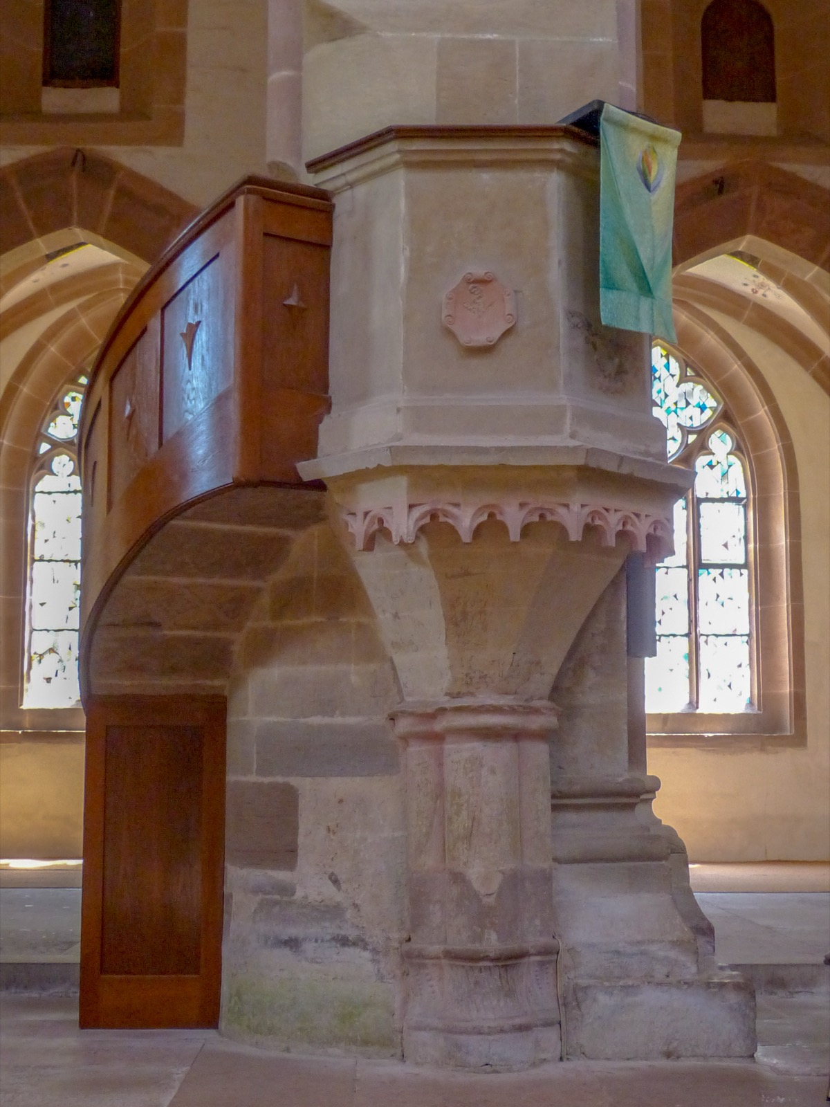 Preekstoel in Klosterkirche, Maulbronn