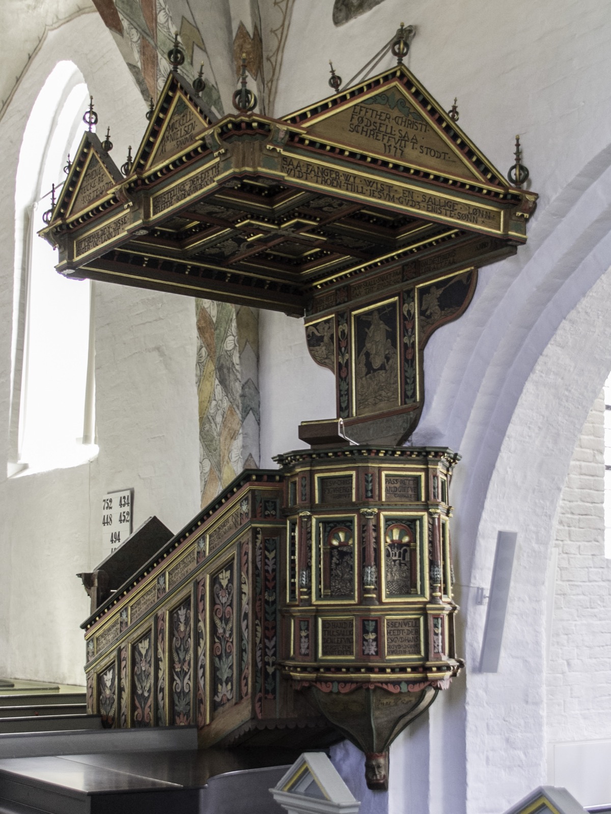 Pulpit at Saeby Kirke, Saeby