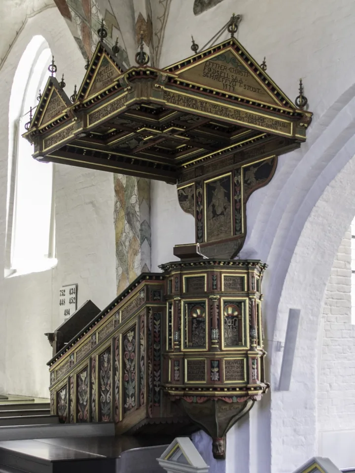 Pulpit at Saeby Kirke, Saeby