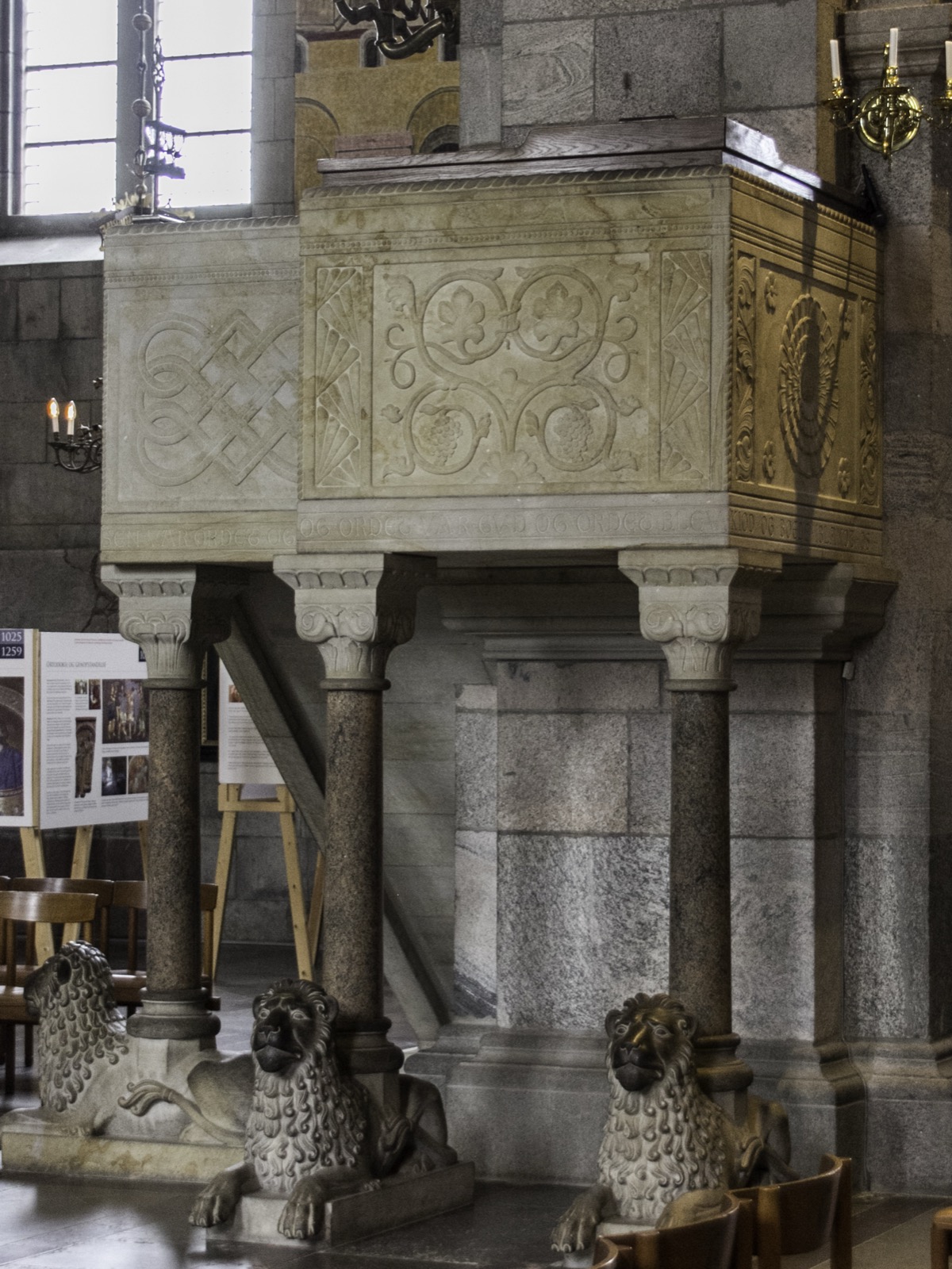 Pulpit at Domkirke, Viborg