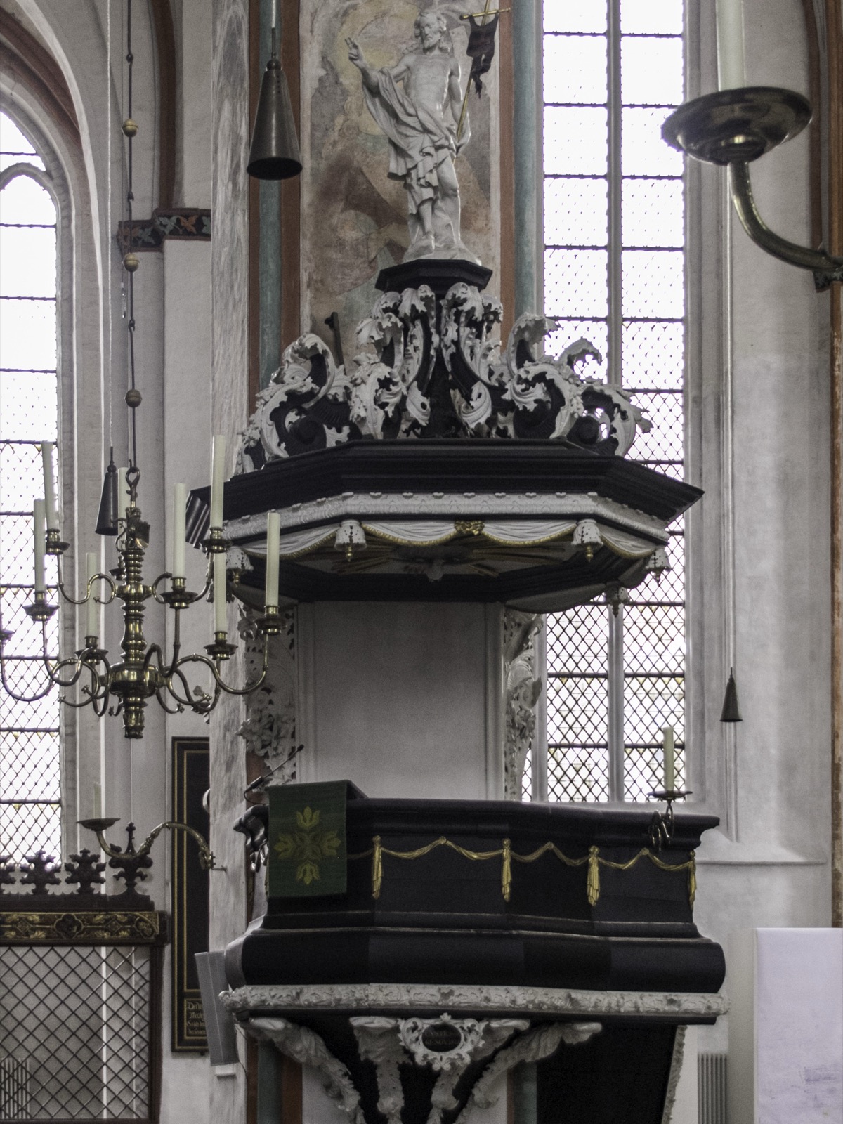 Pulpit at St Jacobi Kirche, Lubeck