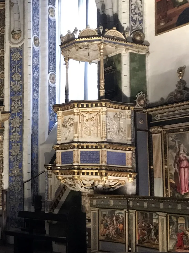 Preekstoel in Schlosskapelle, Celle