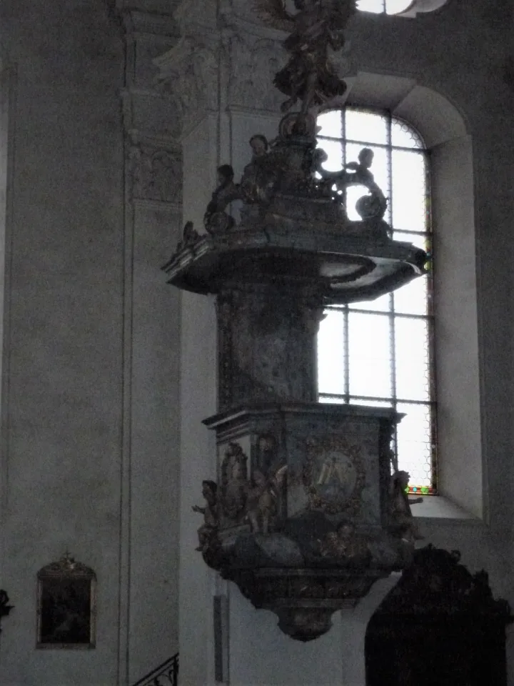 Pulpit at Kapellenkirche, Rottweil