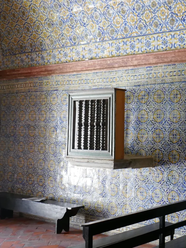 Preekstoel in Capela de Nossa Senhora da Boa Viagem, Ericeira