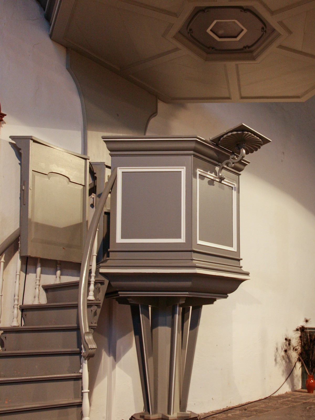 Pulpit at Mauritskerk, IJzendijke