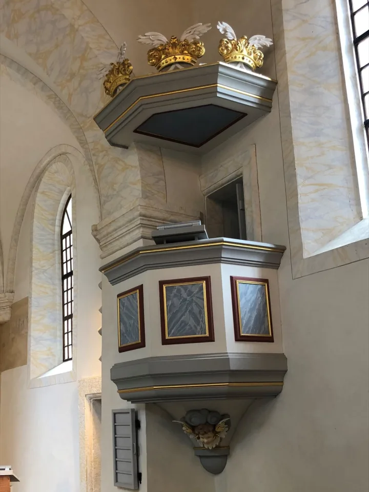 Pulpit at Garnisonskirche, Konigstein