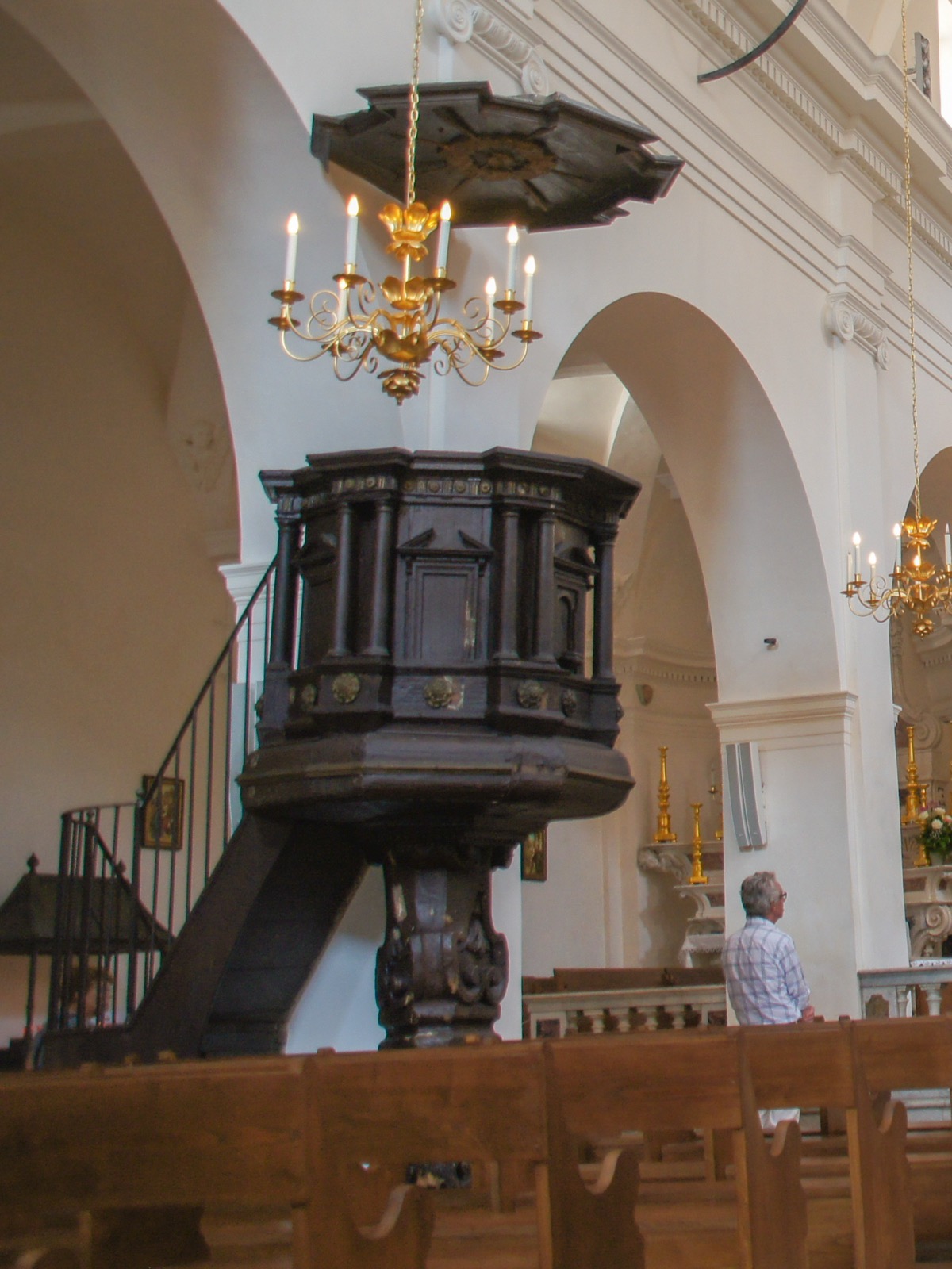 Pulpit at Eglise Sainte Marie Majeure, Bonifacio (Corsica)