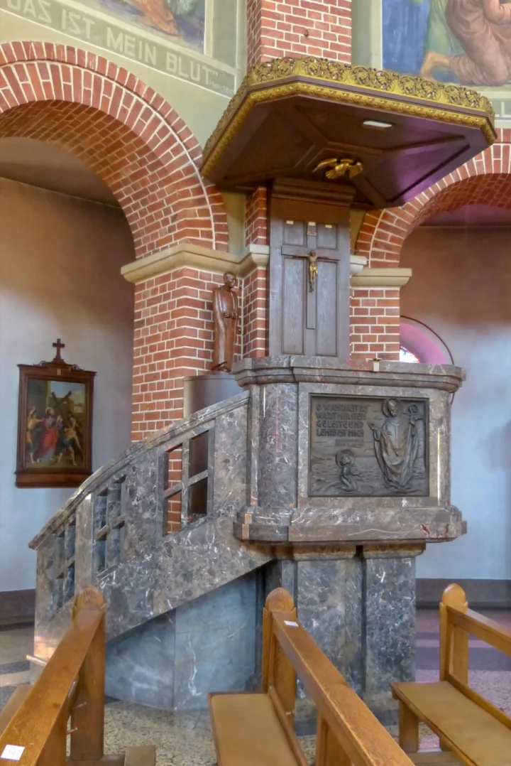 Pulpit at St Augustinus, Nordhorn