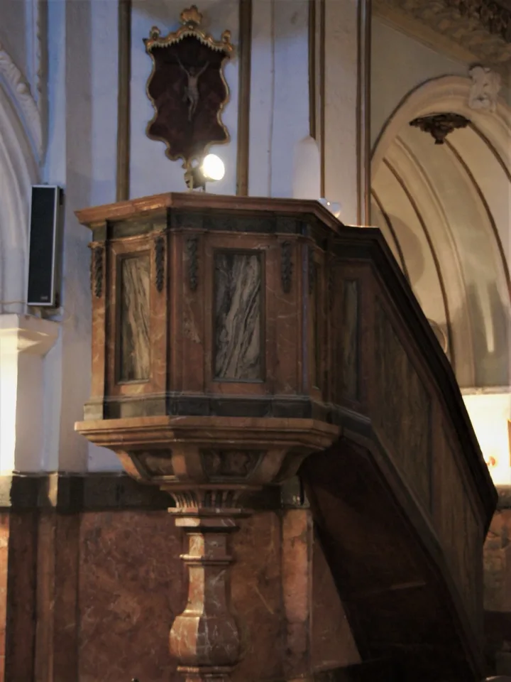 Preekstoel in San Juan de Dios, Cadiz