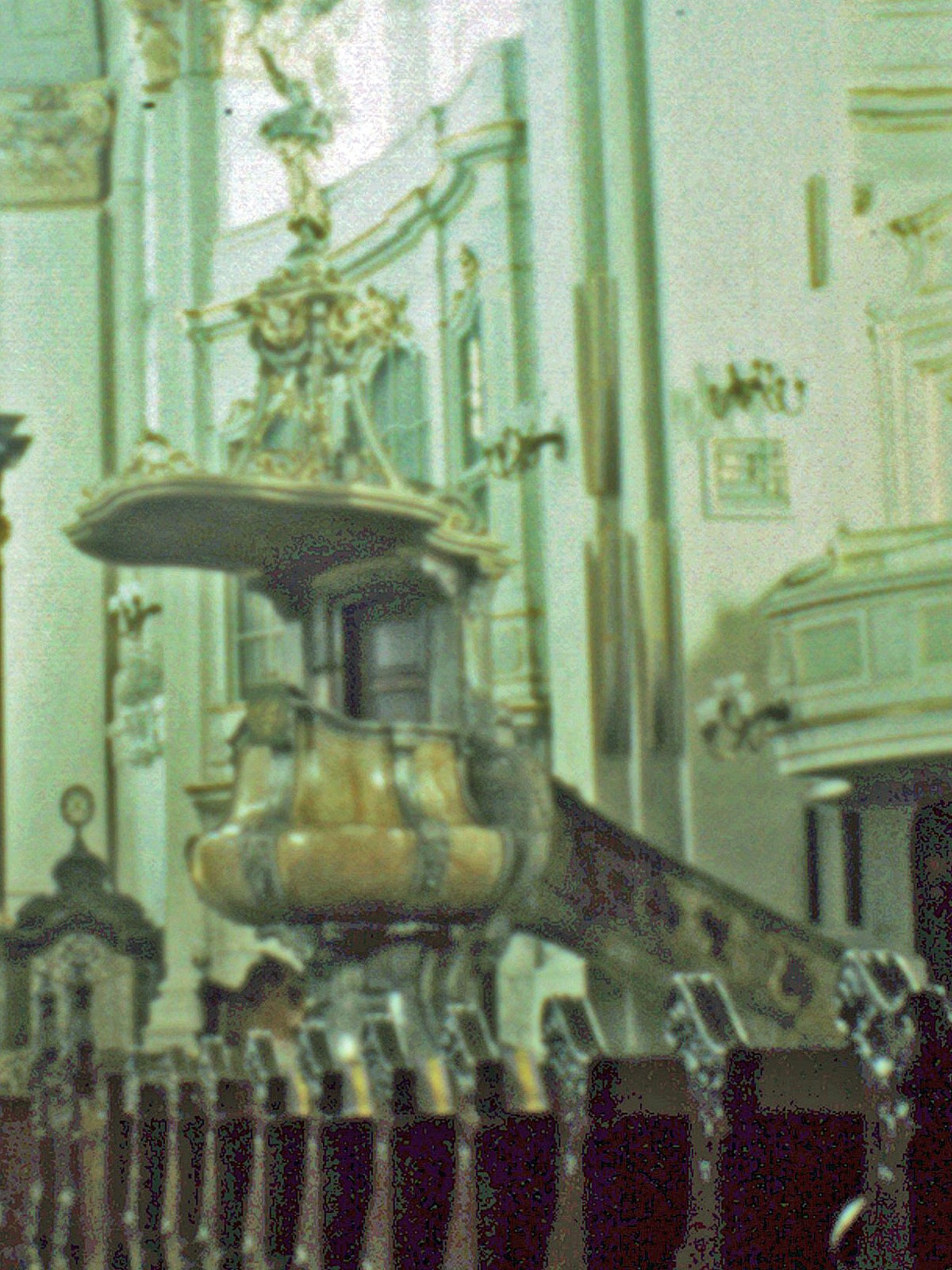 Pulpit at St Michaeliskirche, Hamburg