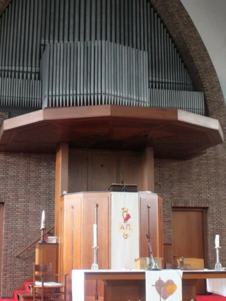 Pulpit at Jeruzalemkerk, Zwolle