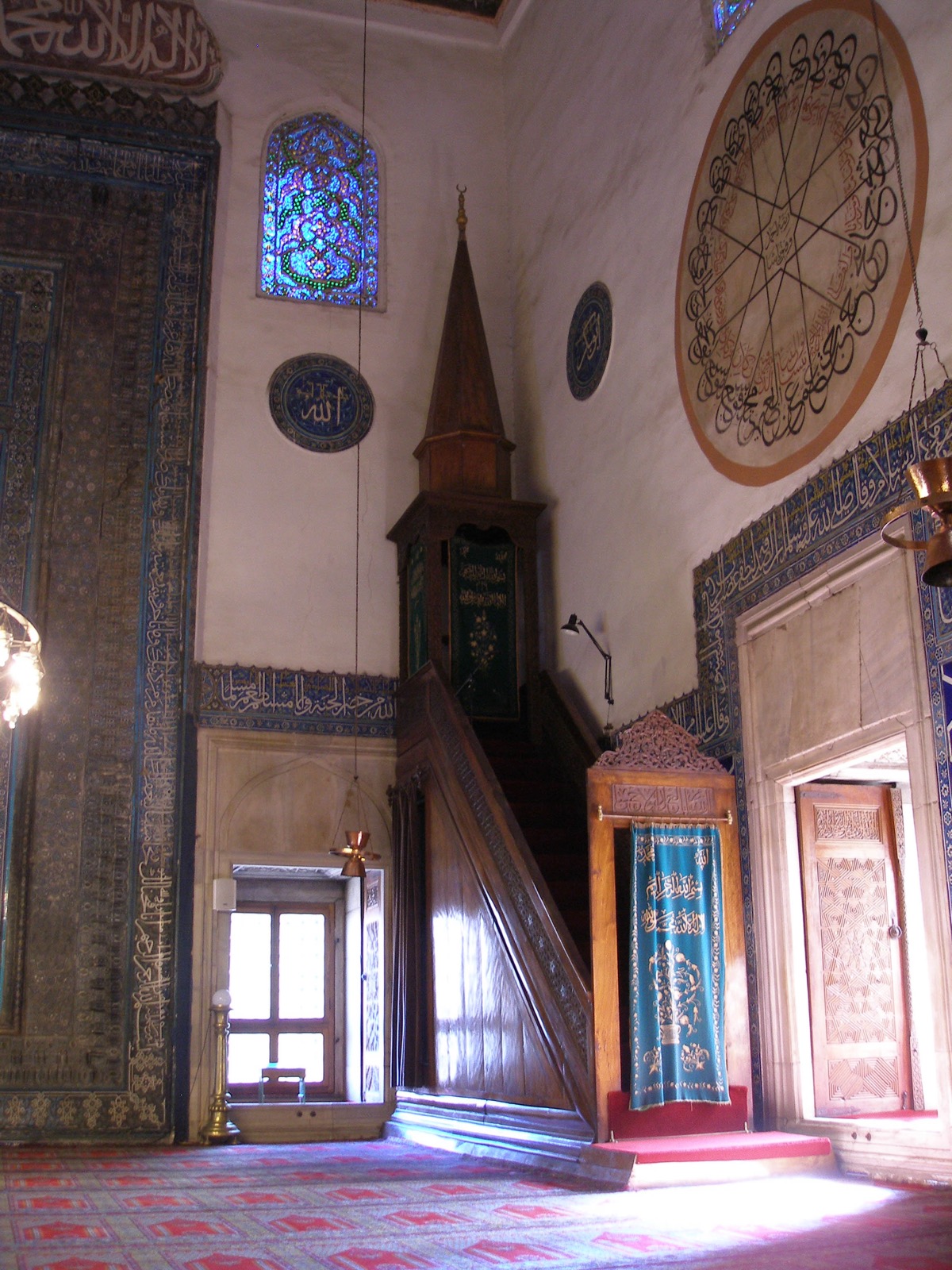 Preekstoel in Groene Moskee, Bursa