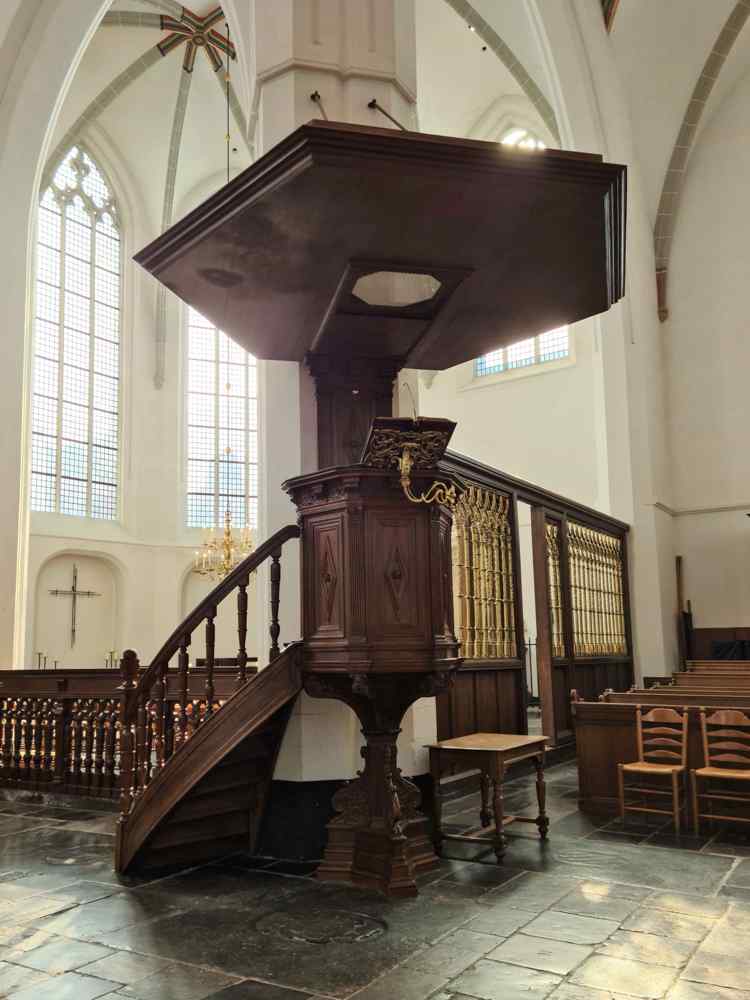 Pulpit at Jacobikerk, Utrecht