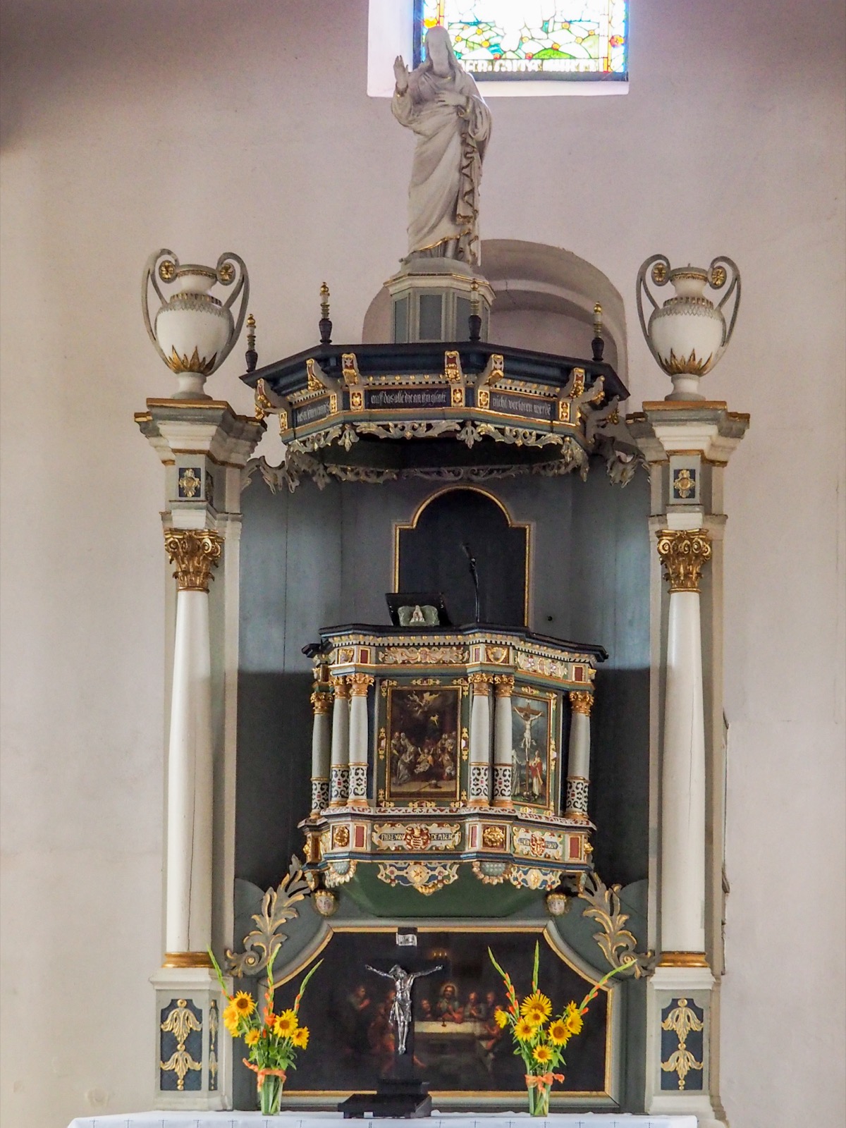 Pulpit at St. Jacobikirche, Bleckede