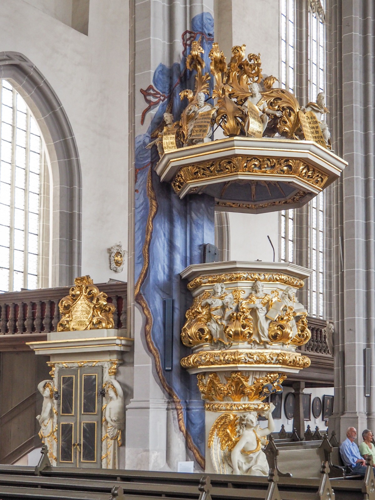 Pulpit at Pfarrkirche St. Peter und Paul, Gorlitz