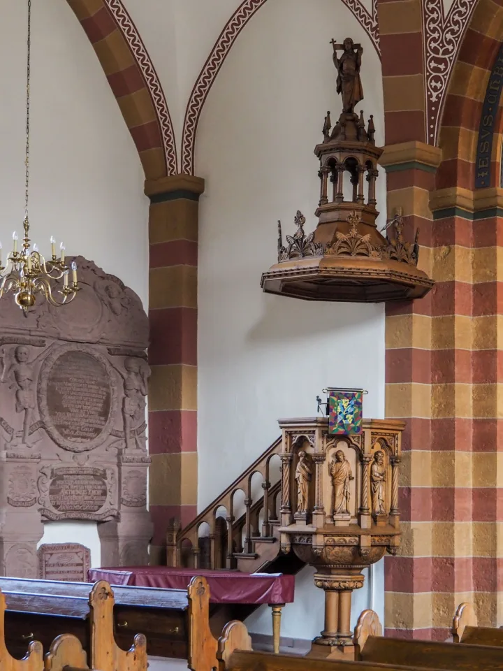 Pulpit at Lutherkirche, Holzminden