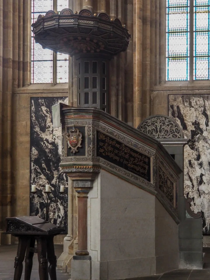 Pulpit at Dom zu Meissen, Meissen