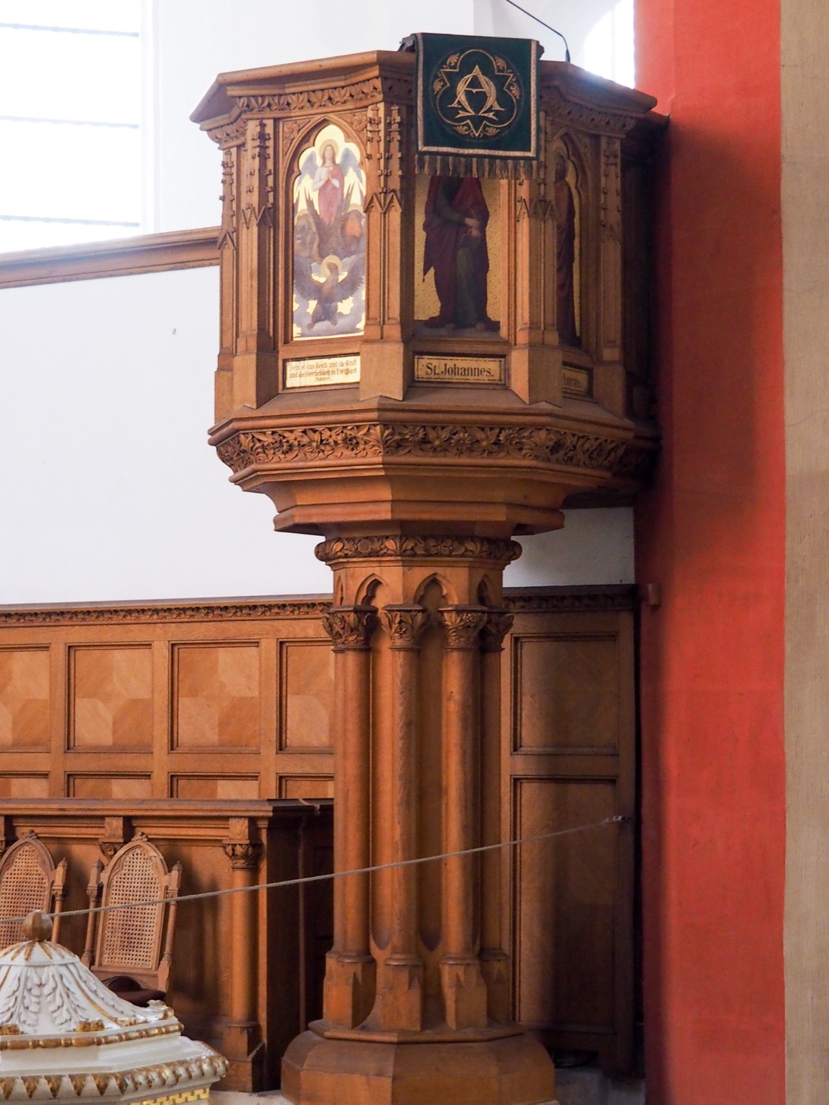 Pulpit at Frauenkirche, Meissen