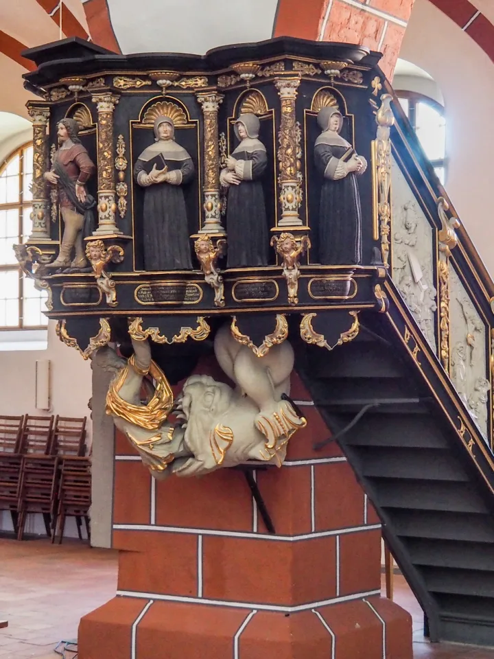 Preekstoel in St Afra Kirche, Meissen