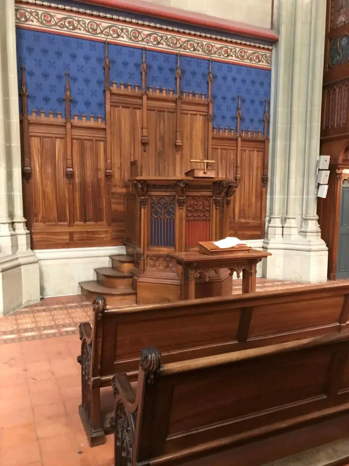 Pulpit at Cathedrale Saint-Pierre de Geneve - Chapelle des Maccabees, Geneve