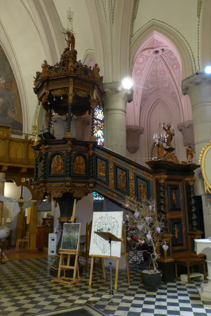 Pulpit at Lysekils Kyrka, Lysekil