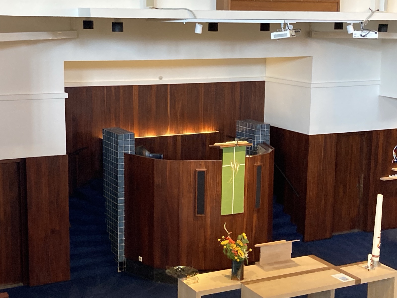 Pulpit at Oosterkerk, Kollum