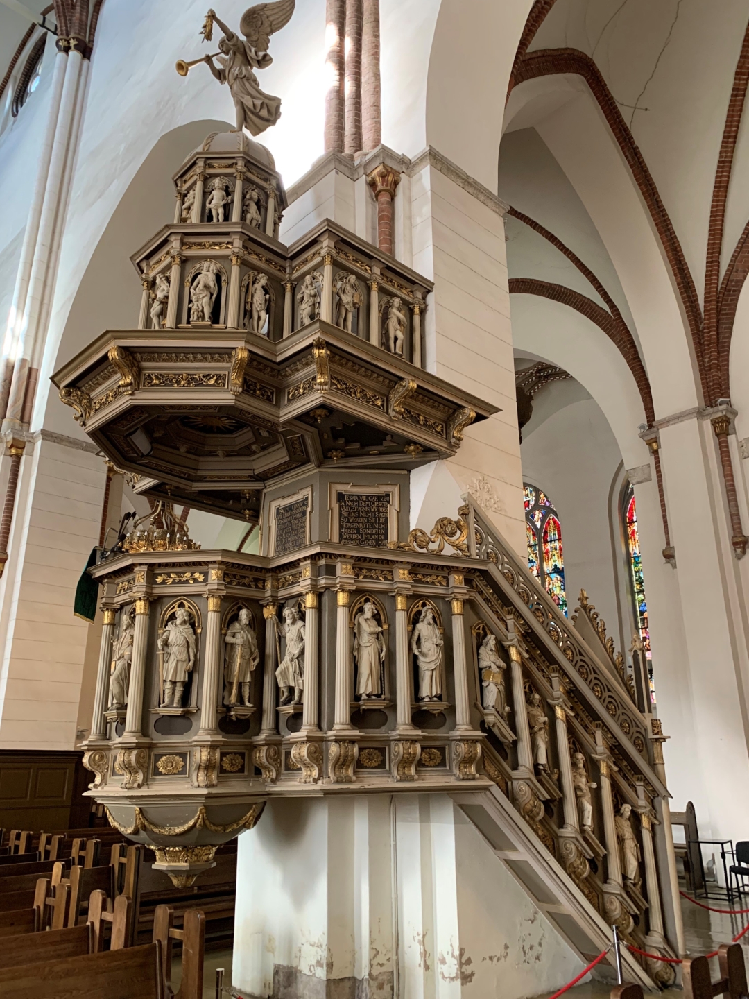 Pulpit at Dom van Riga, Riga