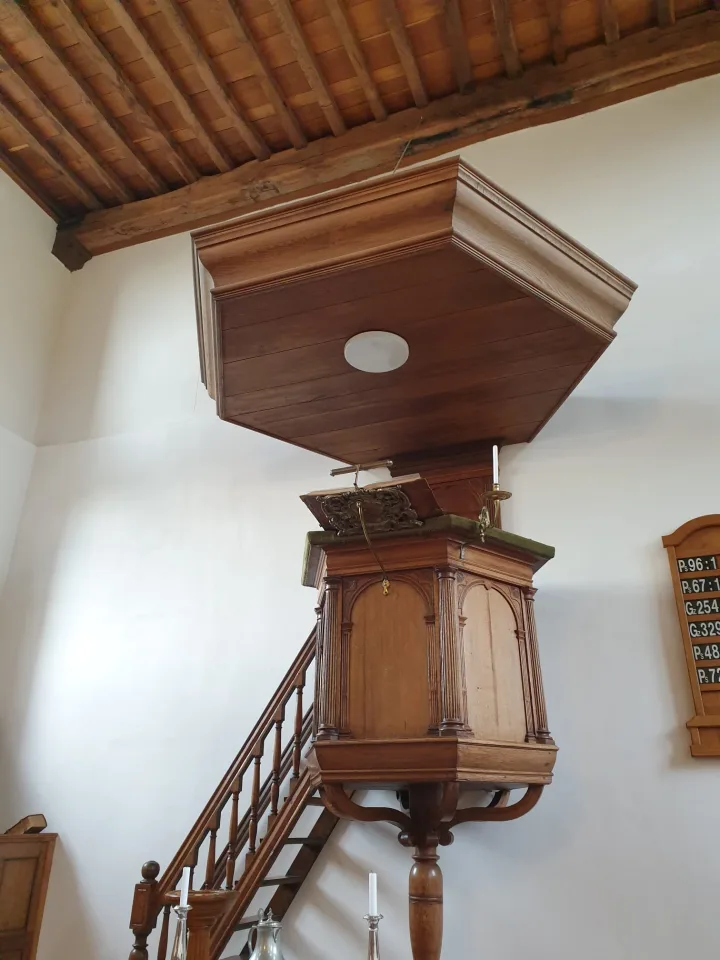 Preekstoel in Kerk van Windesheim, Windesheim