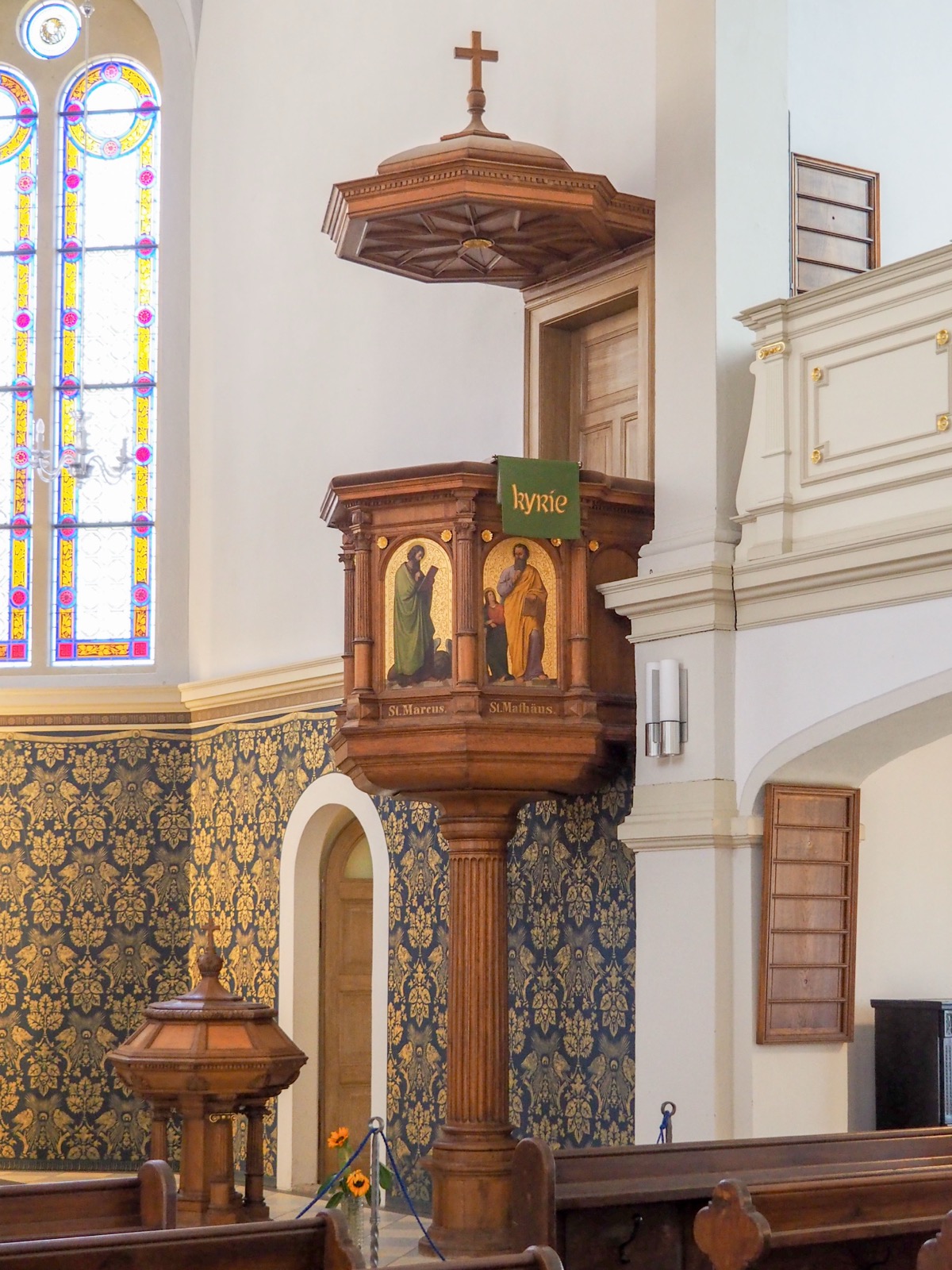 Pulpit at Radfahrerkirche, Wehlen