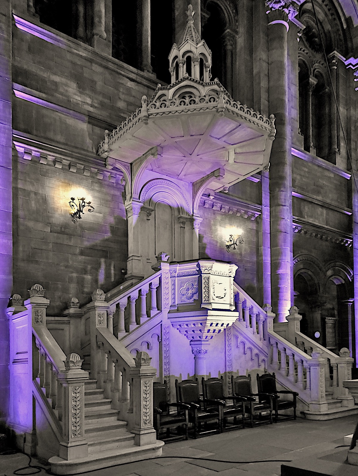 Pulpit at Eglise protestante de Temple Neuf, Strasbourg
