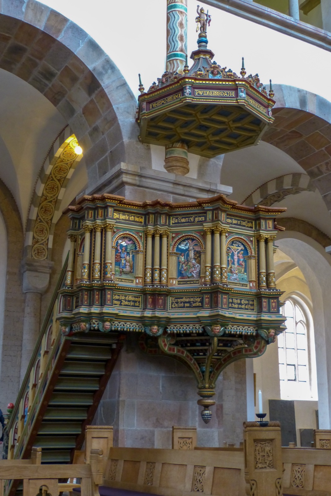 Pulpit at Ribe Domkirke, Ribe