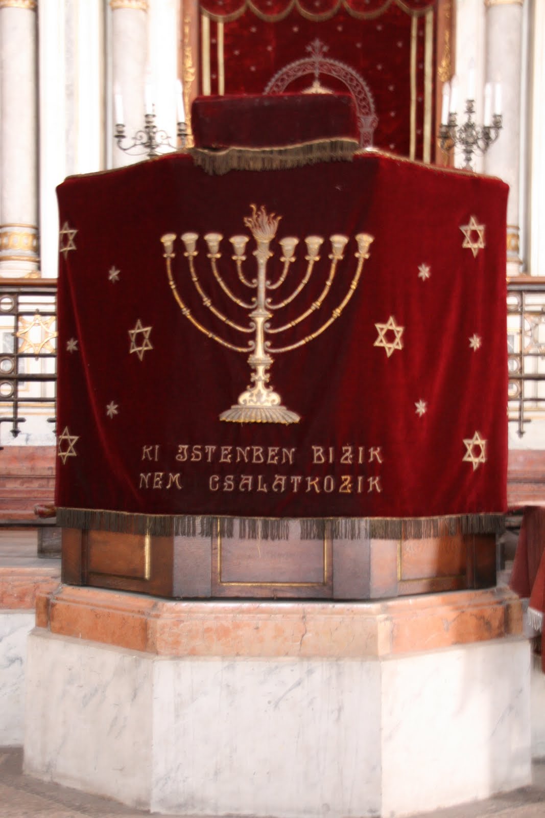 Pulpit at Pecs Synagogue, Pecs