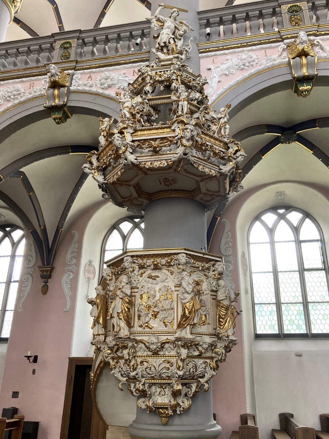 Pulpit at Marktkirche, Paderborn